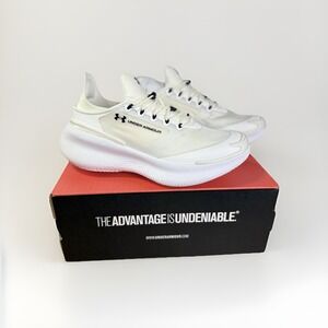 New Under Armour HOVR Infinite Women's‎ Size 8 Running Shoes White/Ivory Workout